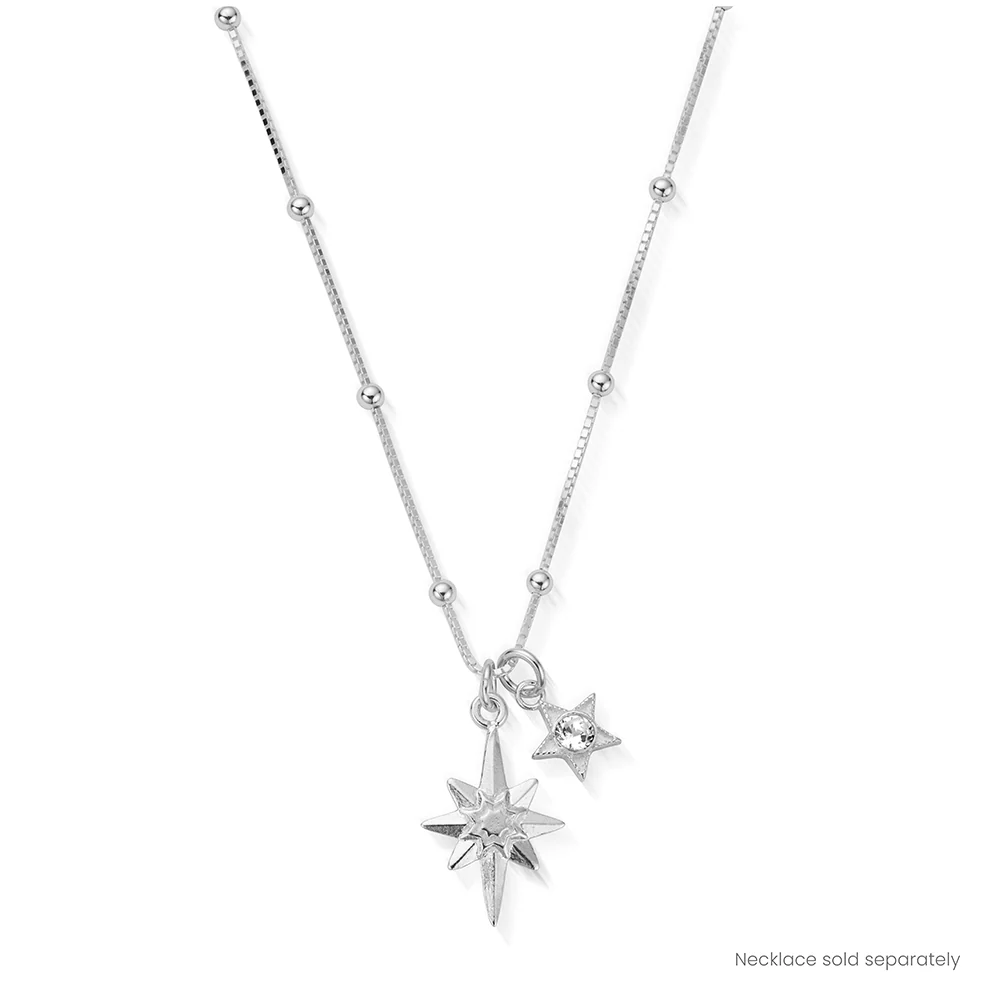 April Mini Star Birthstone Pendant Charm - Image 4