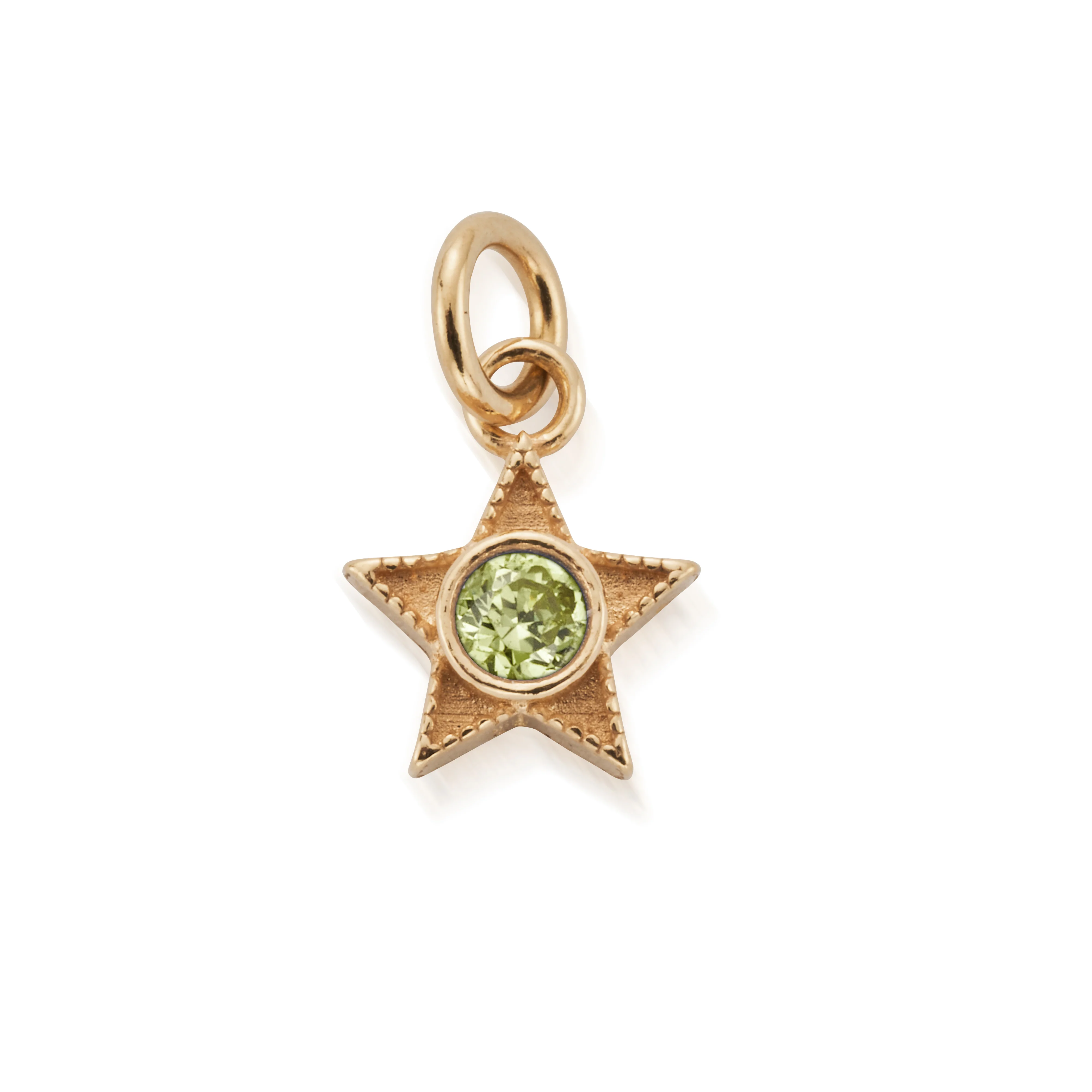August Mini Star Birthstone Pendant Charm - Image 3
