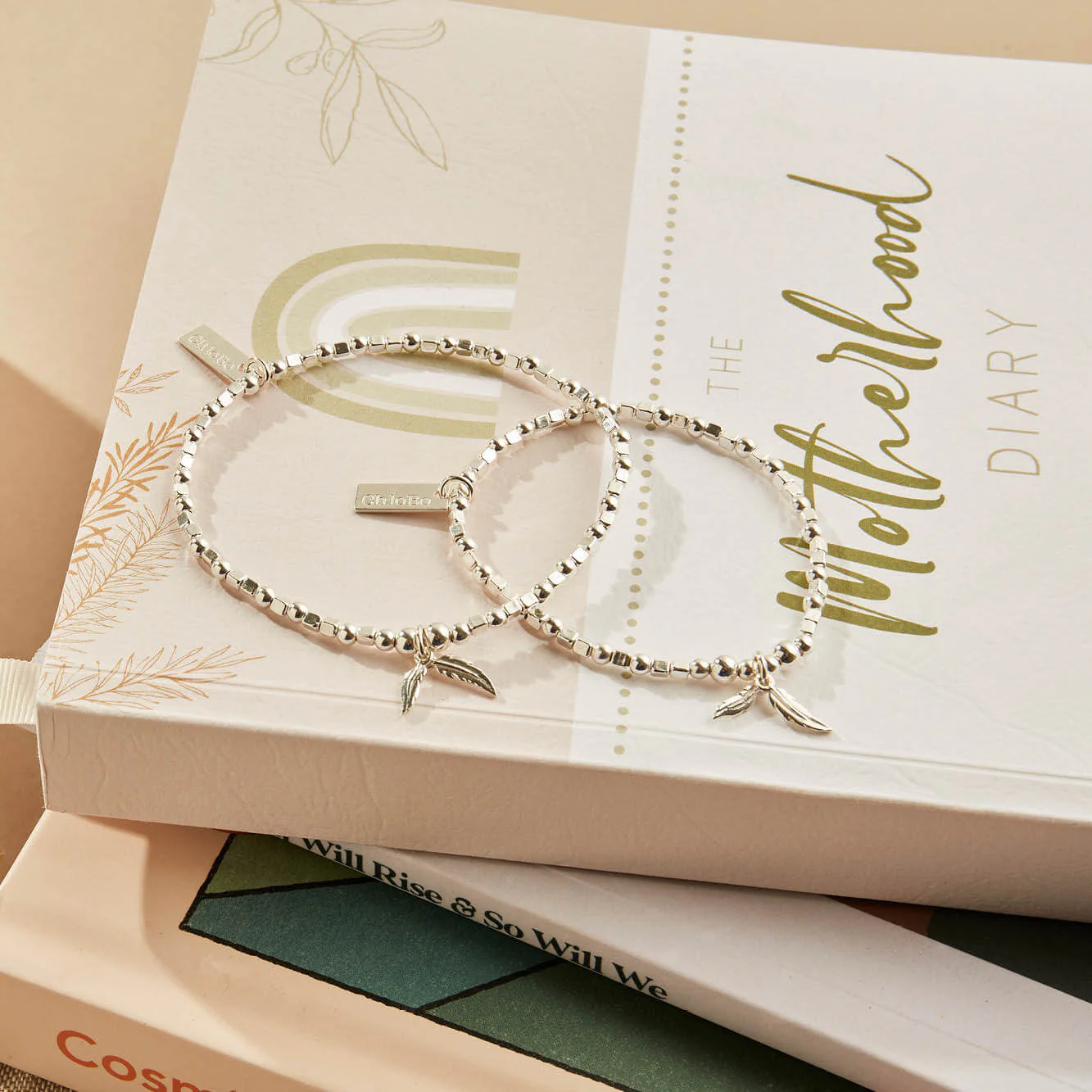 Double Feather Bracelet Gift Set - Adult & Child - Image 2