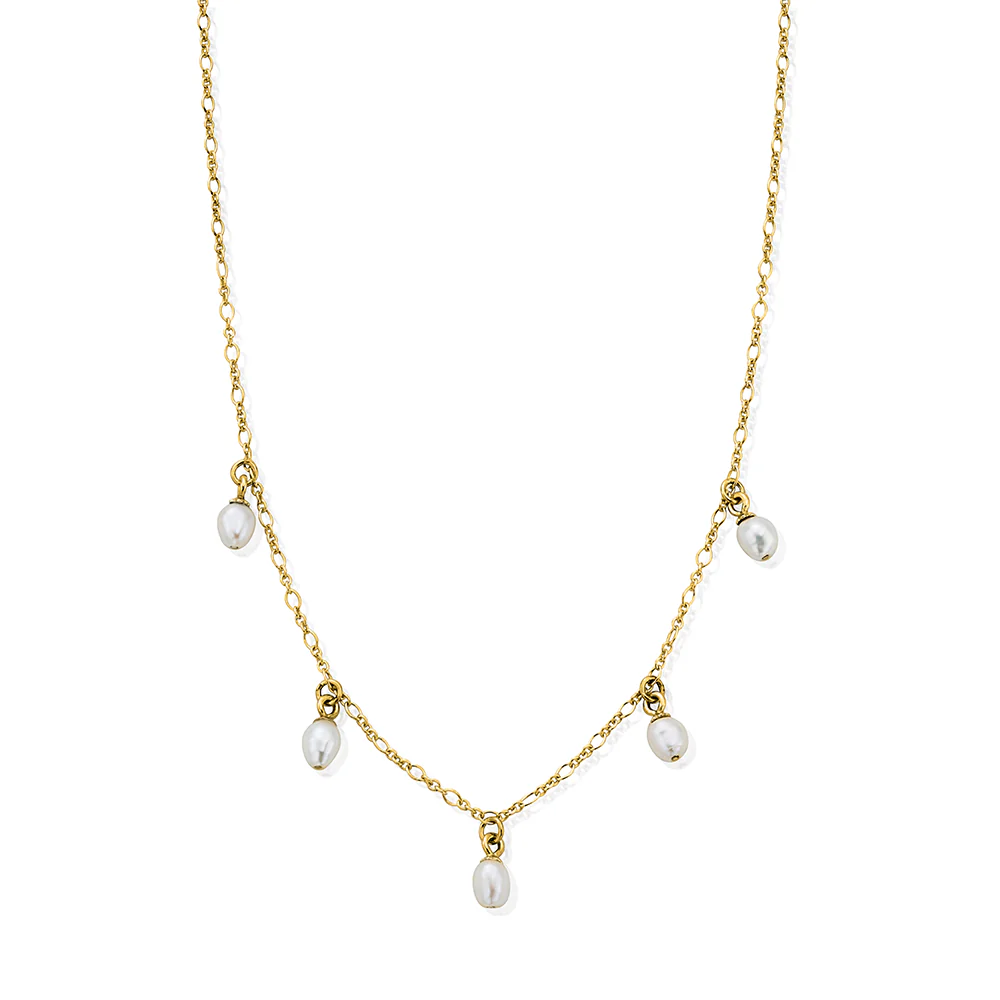 Ethereal Pearl Necklace and Earrings Gift Set - Image 5