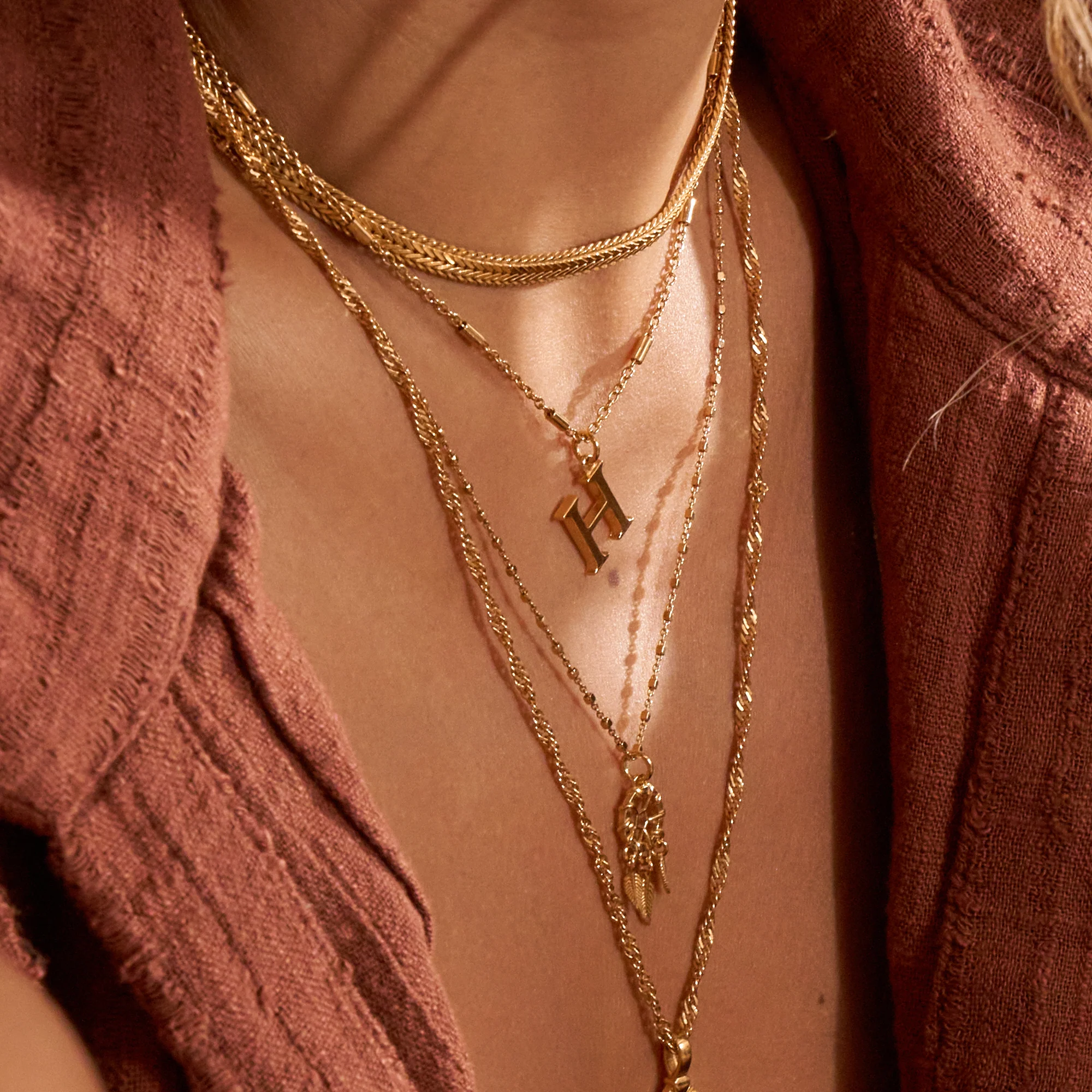 Initial Necklace - Image 4