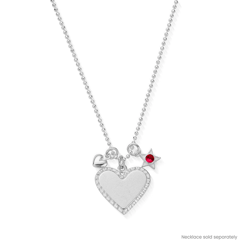 January Mini Star Birthstone Pendant Charm - Image 2