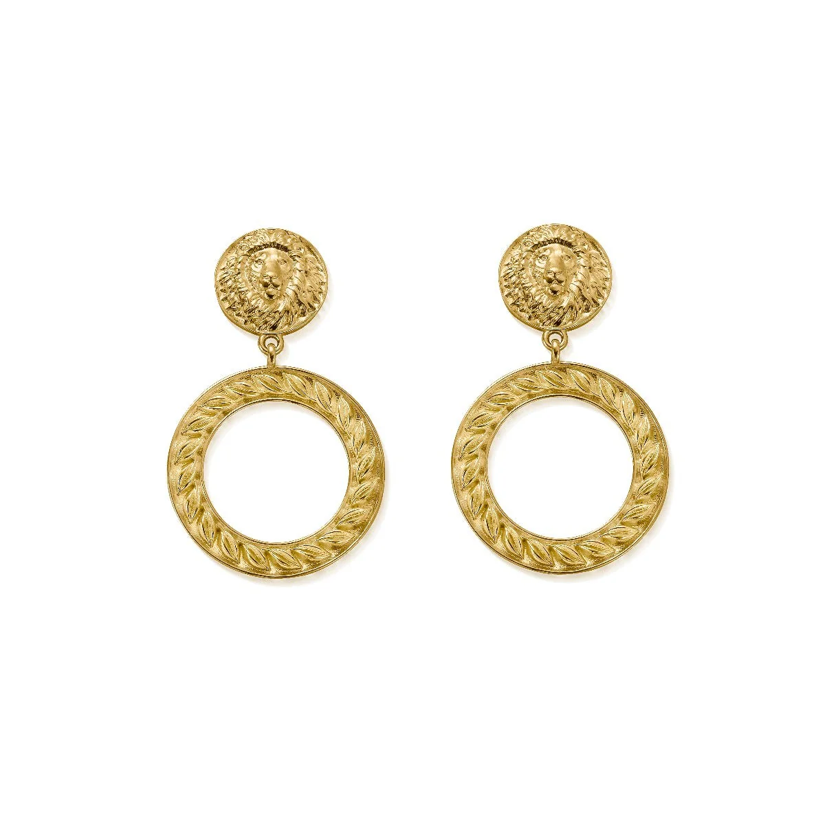 Lion Statement Earrings - Image 3
