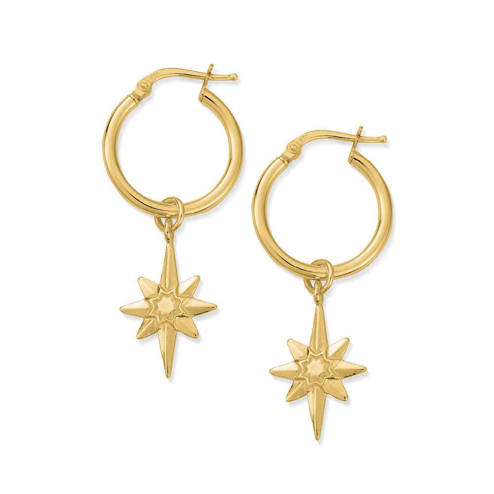 Lucky Star Hoop Earrings - Image 8