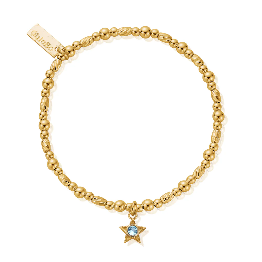 March Birthstone Bracelet - Image 2