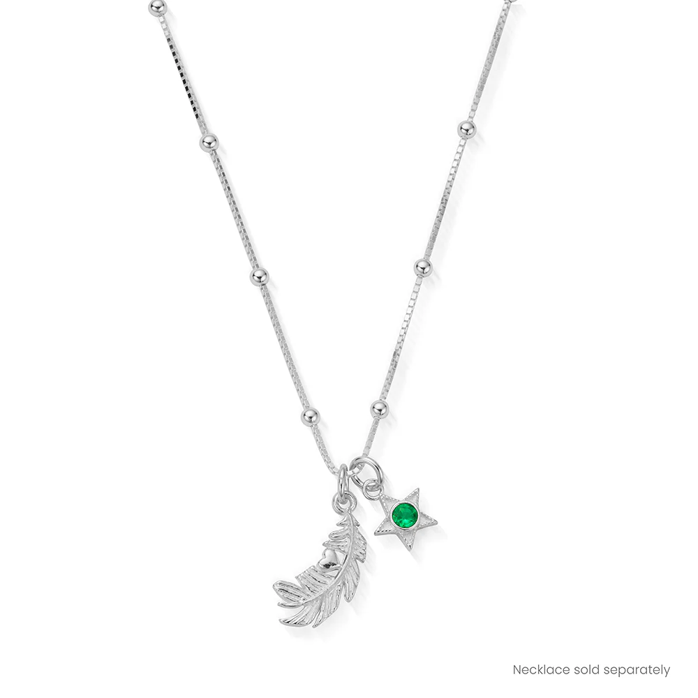 May Mini Star Birthstone Pendant Charm - Image 4