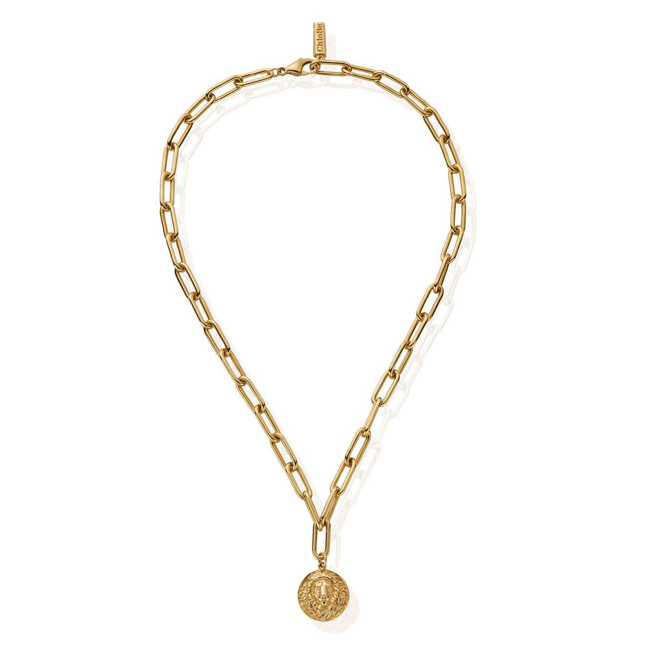 Medium Link Lion Necklace - Image 3