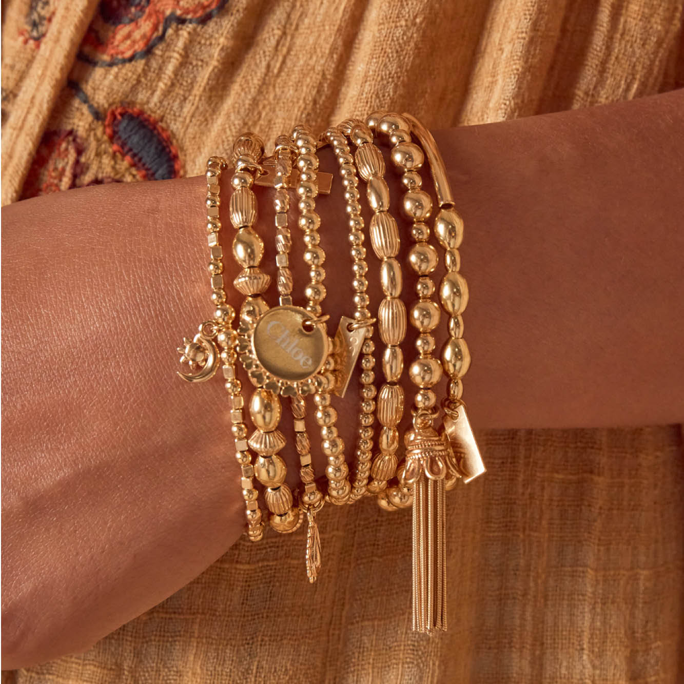 Mini Oval Disc Bracelet - Image 4
