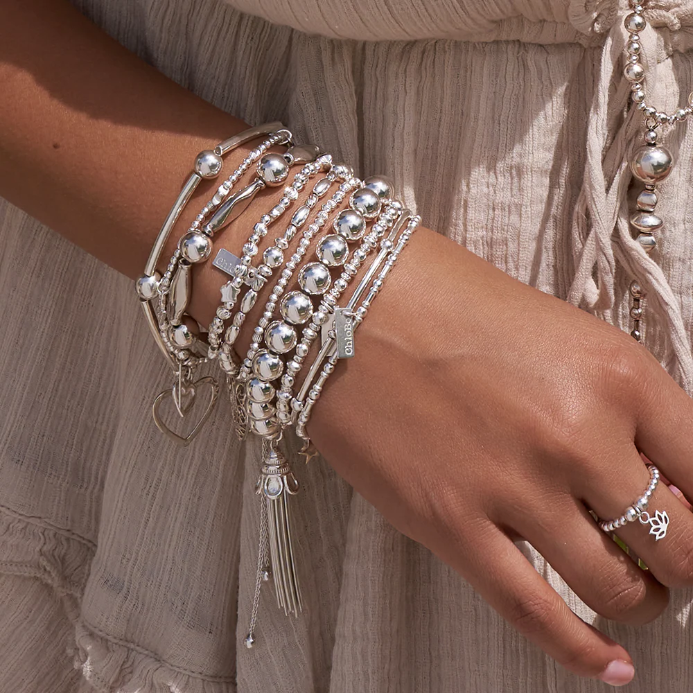 Multi Inset Star Bracelet - Image 4