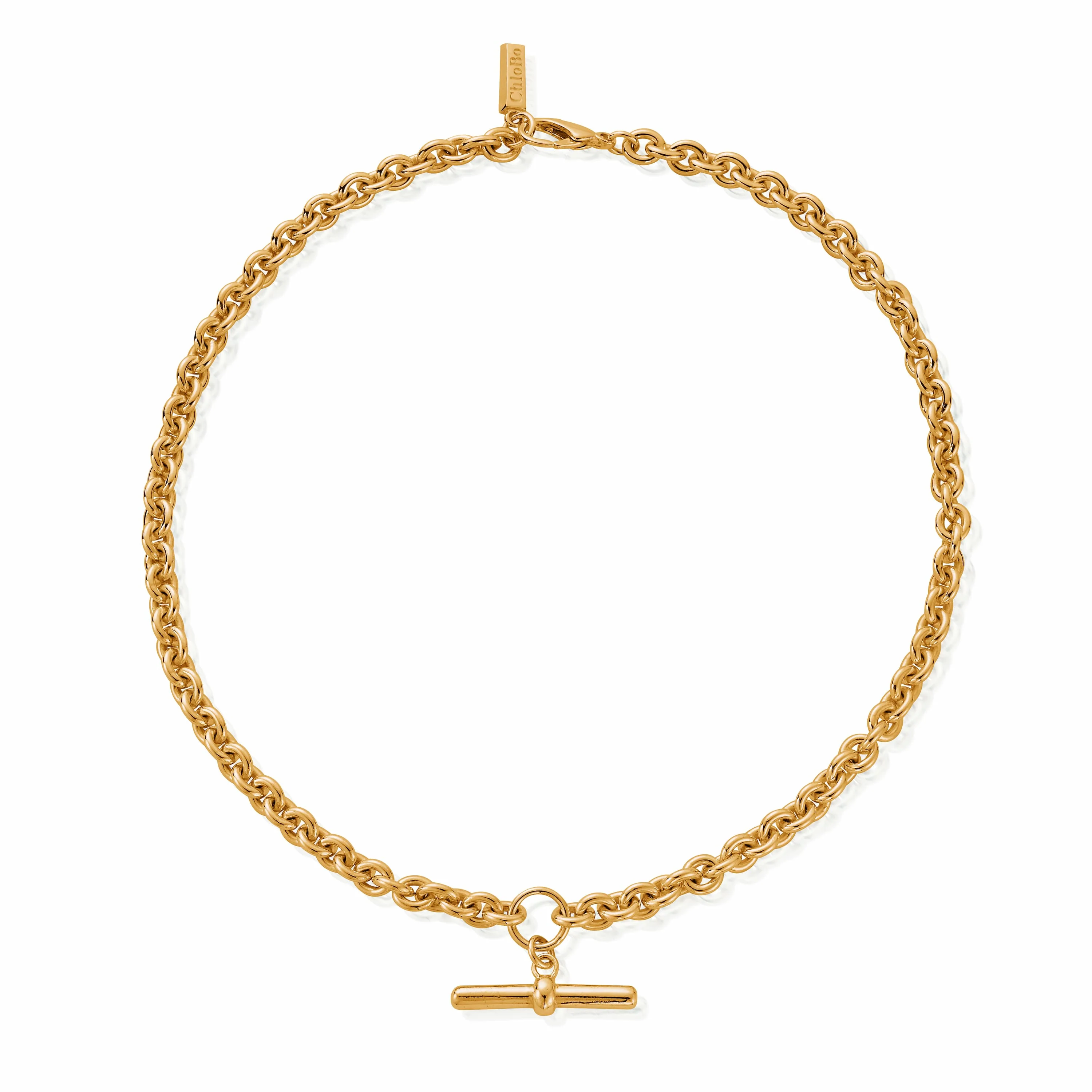 T-Bar Anchor Chain Necklace - Image 3