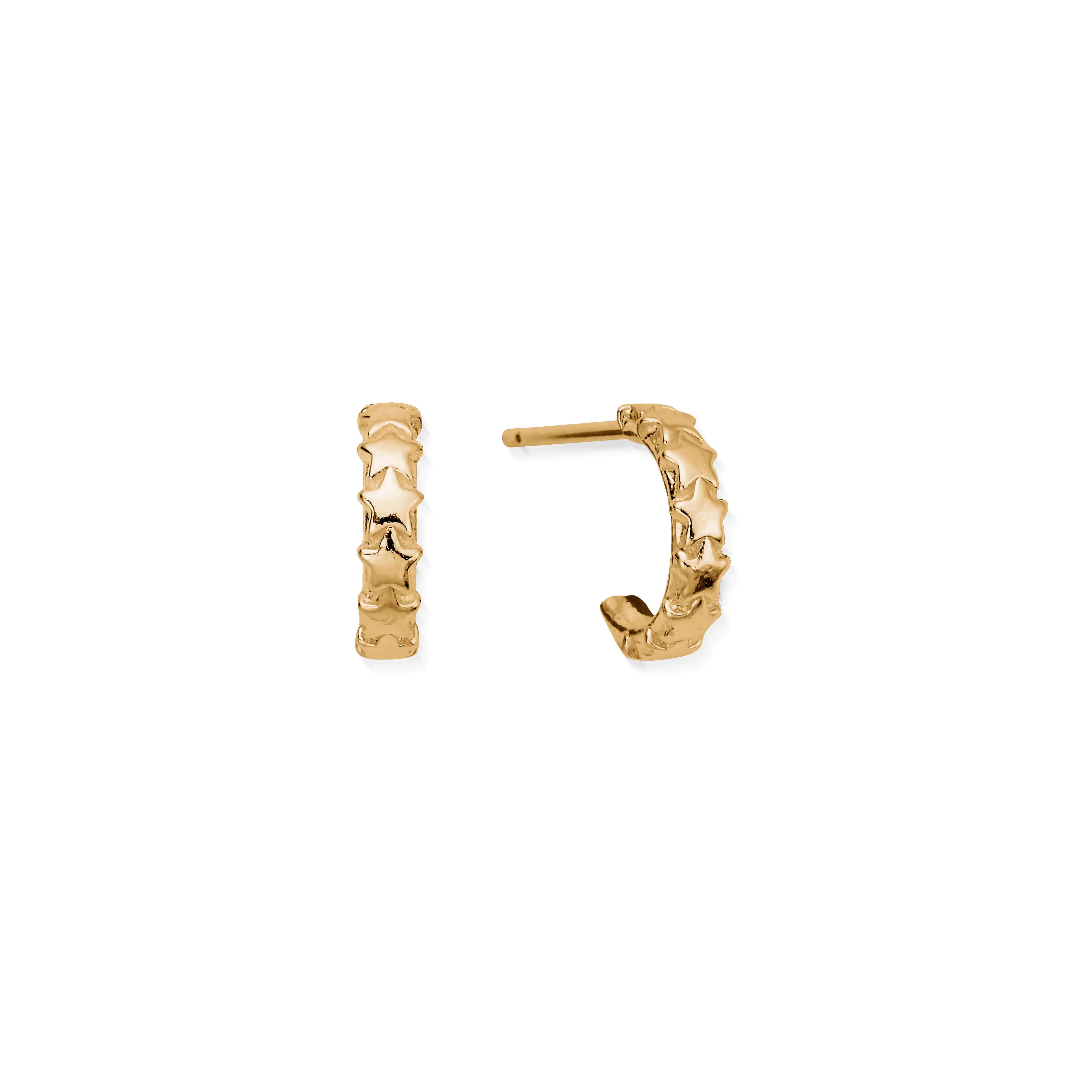 Tiny Multi Star Huggie Hoops - Image 9